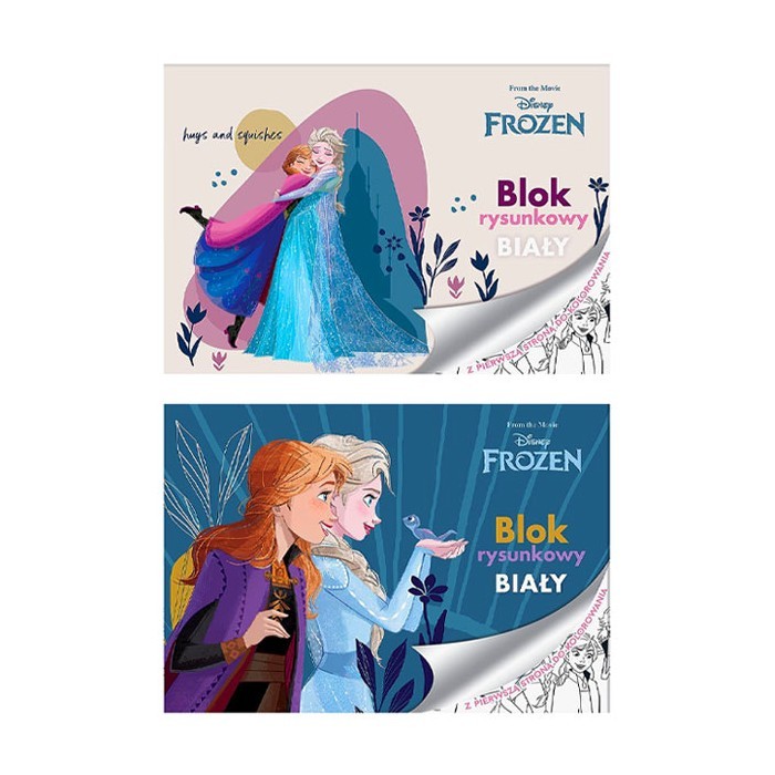 Frozen Μπλοκ Ζωγραφικής 20φυλλων A4 (80gsm)