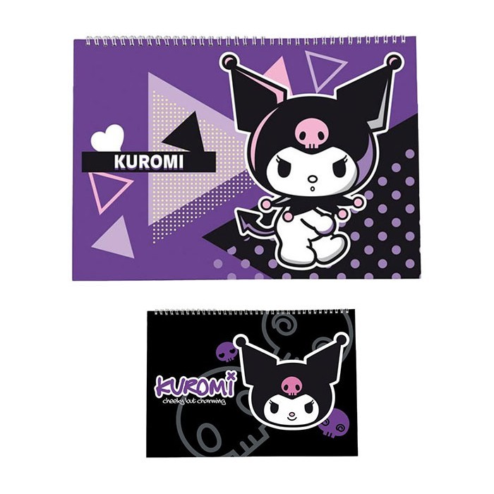 Kuromi Μπλοκ Ζωγραφικής Α4 Με 30 Φύλλα 