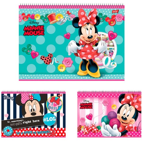 Minnie Μπλοκ Ζωγραφικής Α4 Με 40 Φύλλα Cute