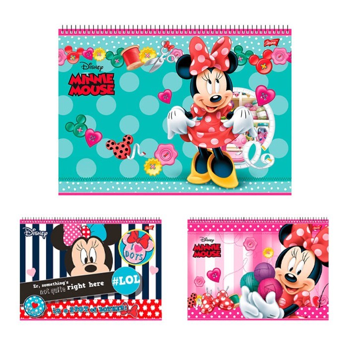 Minnie Μπλοκ Ζωγραφικής Α4 Με 40 Φύλλα 