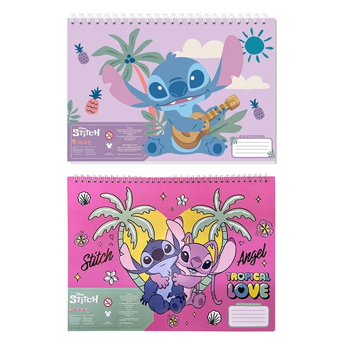Lilo & Stitch Μπλοκ Ζωγραφικής Α4 30 Φύλλα