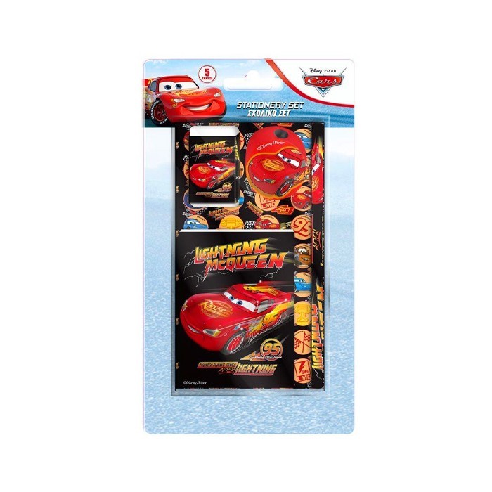 Cars Σχολικό Σετ 5 Τεμαχίων