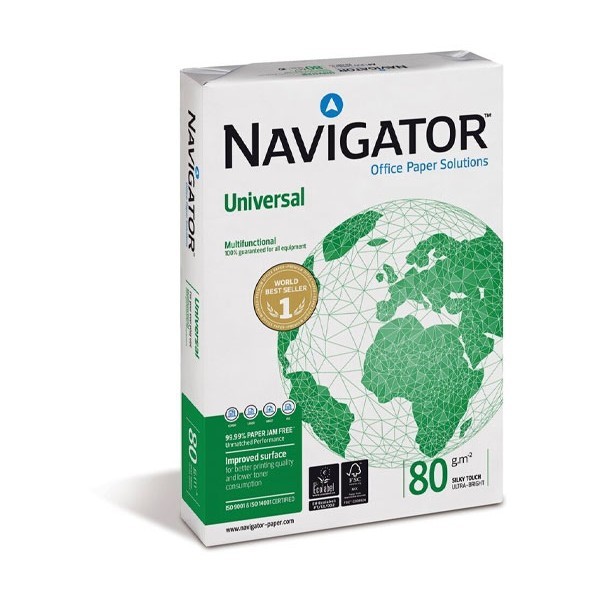 Navigator Πακέτο Χαρτί Φωτοτυπικού A4 (21x29,7cm) 80gr 500φ UNIVERSAL
