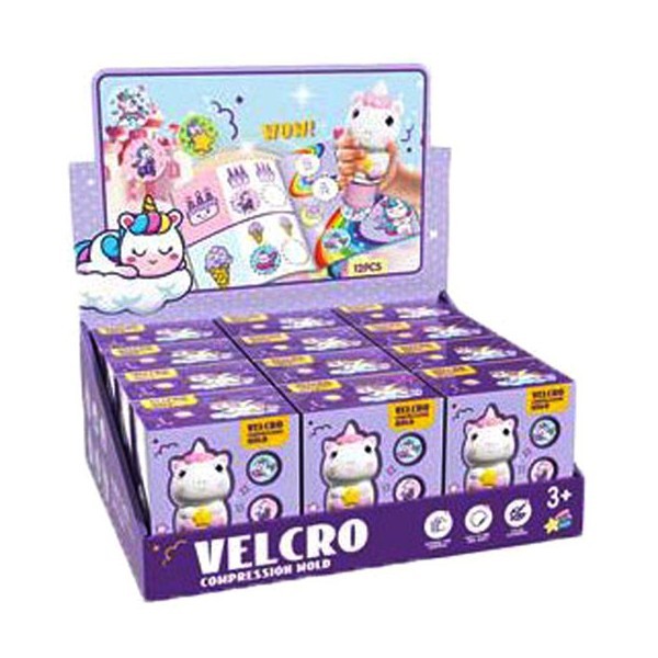 Unicorn Luna Αυτοκόλλητα Με Σφραγίδα 8cm Σετ 100 Τεμ