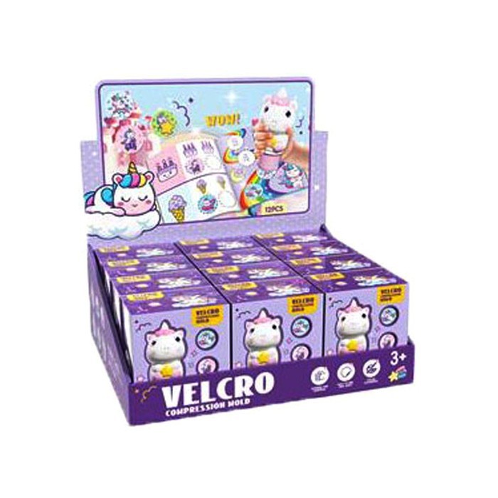 Unicorn Luna Αυτοκόλλητα Με Σφραγίδα 8cm Σετ 100 Τεμ