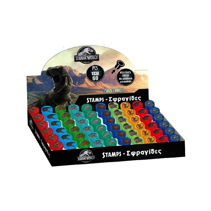 Jurassic Σφραγίδα Με Δεινόσαυρους