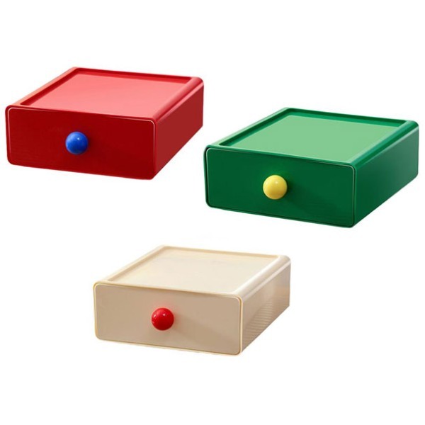 Storage Συρτάρι Γραφείου Πλαστικό 20x20x7,5cm Πράσινο
