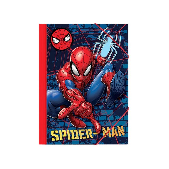 Spider Ντοσιέ Χάρτινο Λάστιχο Spiderman 25x35cm
