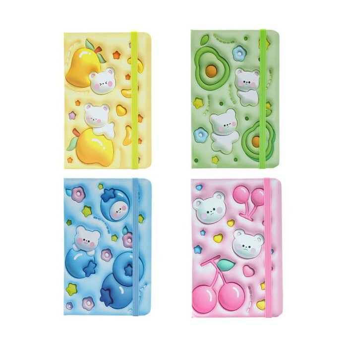 Tesoro Σημειωματάριο Με Λάστιχο Α6 8,7x13,5cm 80 Φύλλων