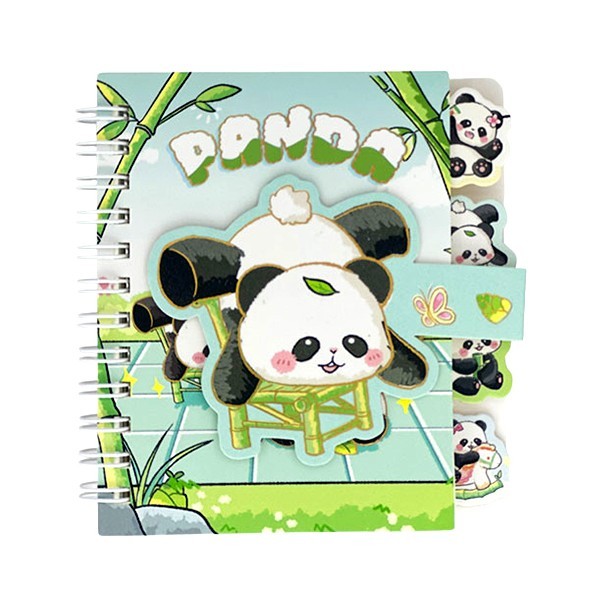 HappyPanda Μικρό Σημειωματάριο Πάντα Γαλάζιο