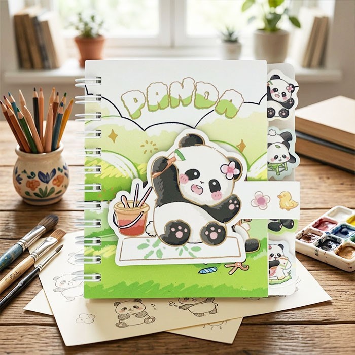 HappyPanda Μικρό Σημειωματάριο Πάντα