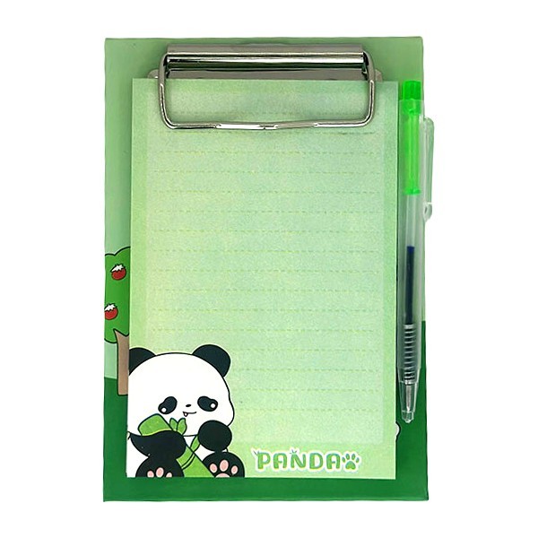 Panda Notes Μικρό Σημειωματάριο Πάντα Μπλε