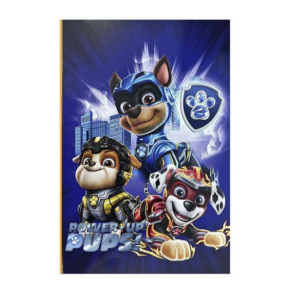 Paw Patrol Τετράδιο Καρφίτσα 40 Φύλλων 25x17cm