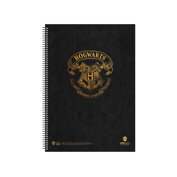 Hogwarts Τετράδιο Σπιράλ Α4 Harry Potter 21x29cm