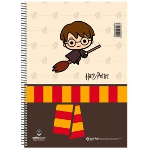 Charms Τετράδιο Σπιράλ 3 Θεμάτων Α4 Harry Potter 21x29cm