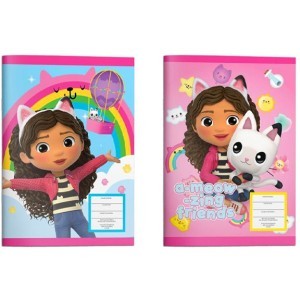 Gabbys Dollhouse Τετράδιο Καρφίτσα 40φ 25χ17cm 