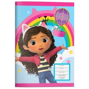 Gabbys Dollhouse Τετράδιο Καρφίτσα 40φ 25χ17cm 
