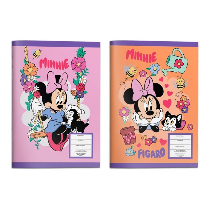 Pink Minnie Τετράδιο Καρφίτσα 17x25cm 40 Φύλλα