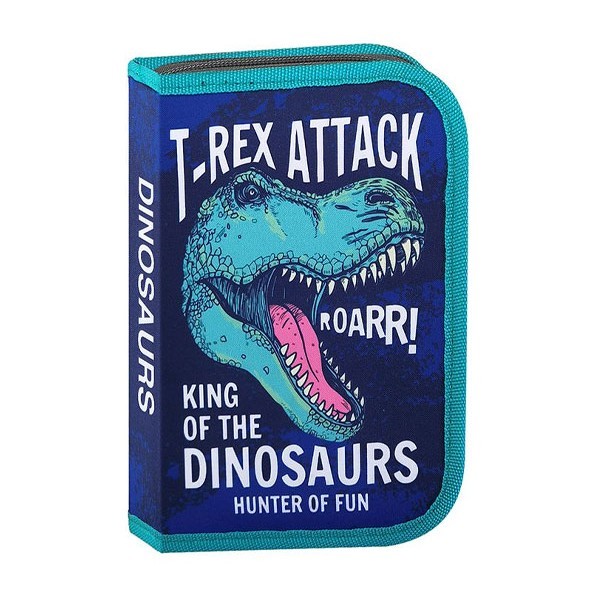 Attack Κασετίνα Γεμάτη Δεινόσαυρος 20x13x3cm