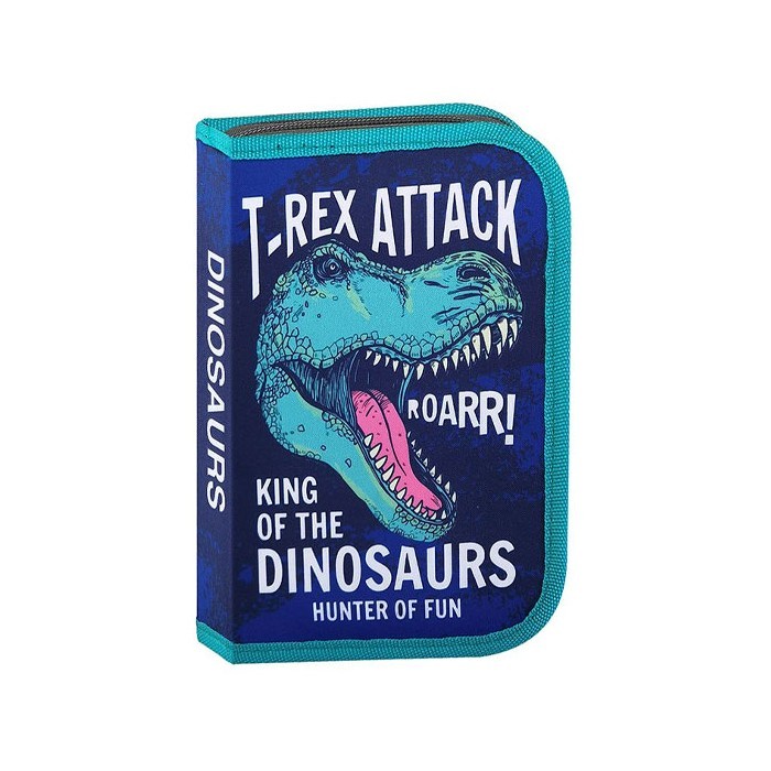 Attack Κασετίνα Γεμάτη Δεινόσαυρος 20x13x3cm