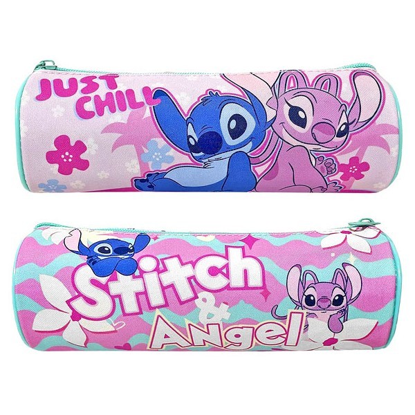 Stitch&Angel Κασετίνα Βαρελάκι Chill 23x8cm