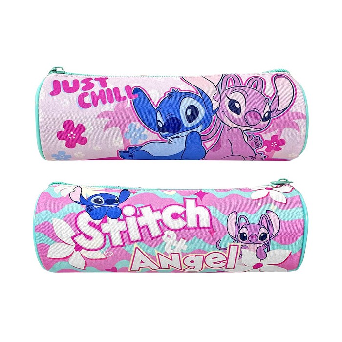 Stitch&Angel Κασετίνα Βαρελάκι 23x8cm