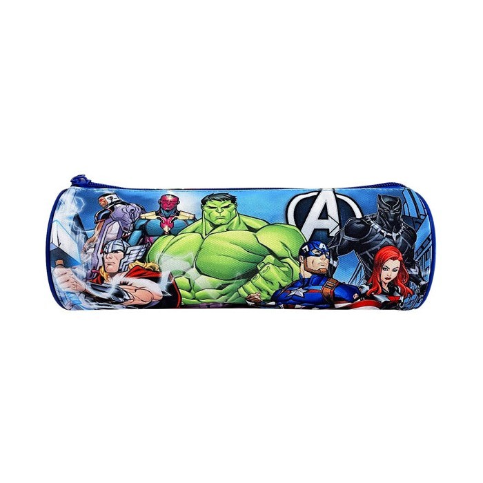 Avengers Κασετίνα Βαρελάκι 23x8cm