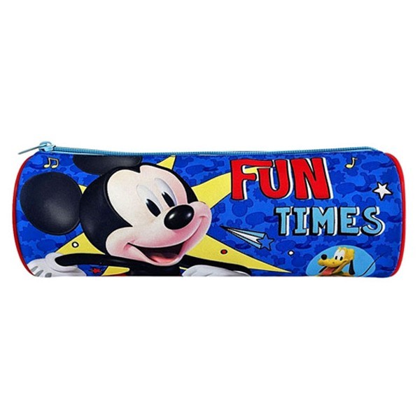 Fun Κασετίνα Βαρελάκι Mickey 23x8cm