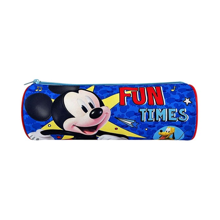 Fun Κασετίνα Βαρελάκι Mickey 23x8cm