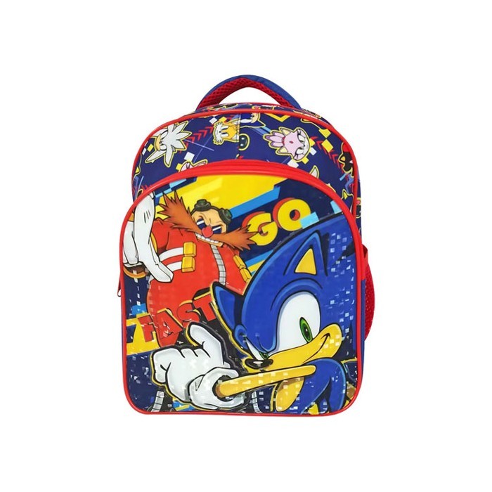 Too Fast Τσάντα Πλάτης Νηπίου Ανατομική Πλάτη Sonic 29x23x10cm