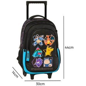 Pokem Τρόλευ Τσάντα Pokemon 30x14x44cm