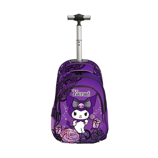 Purple Laces Τρόλευ Τσάντα Kuromi 30x14x44cm