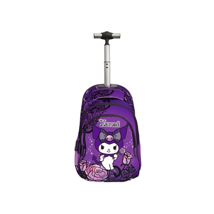 Purple Laces Τρόλευ Τσάντα Kuromi 30x14x44cm