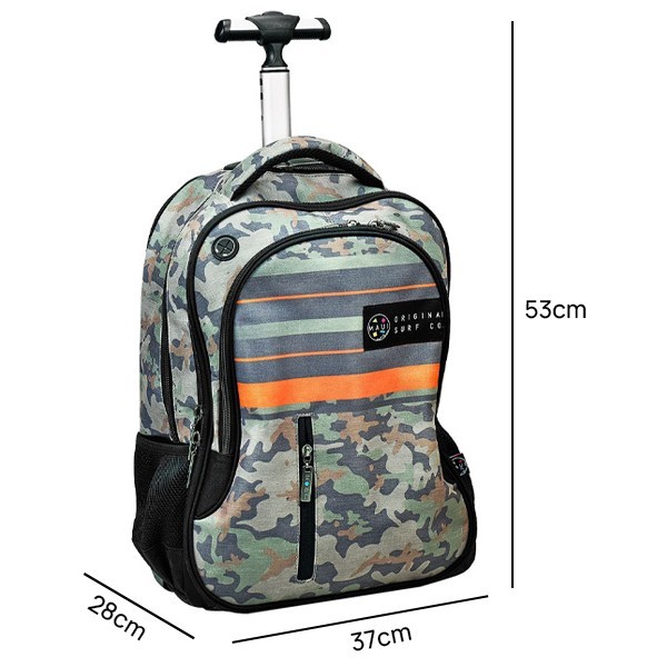 Camo Τρόλευ Τσάντα Maui Retro Camo 53x37x28cm
