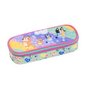 Stickers Rain Κασετίνα Οβάλ Bluey 22x4x8cm