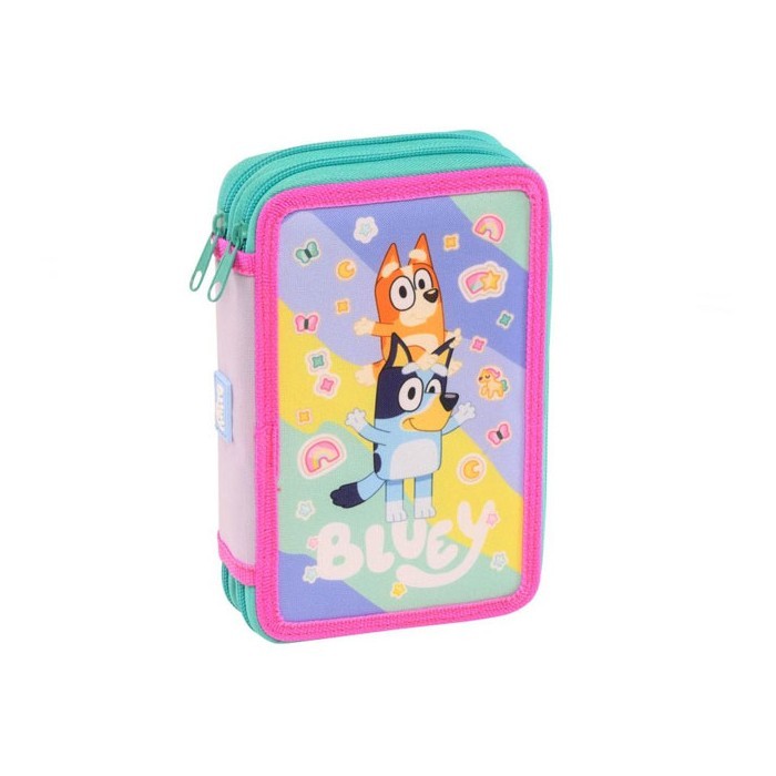 Stickers Rain Κασετίνα Γεμάτη Διπλή Bluey 20x5x13cm