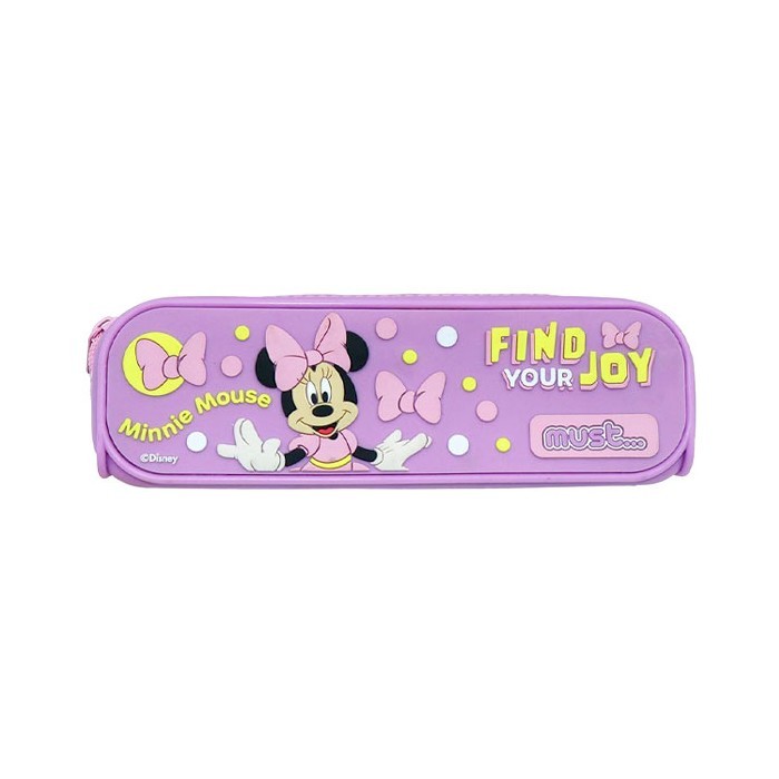 Minnie Κασετίνα Σιλικόνης 20x5x6cm Μωβ