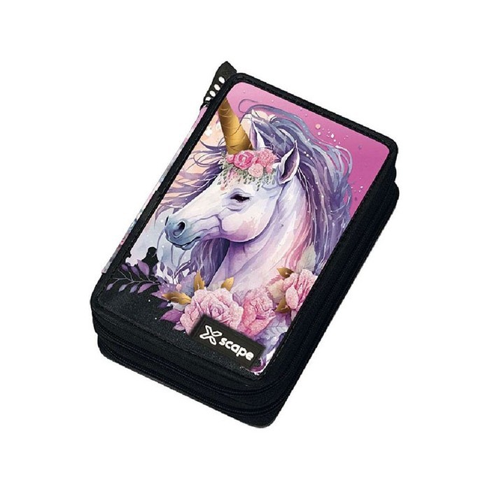 Unicorn Κασετίνα Γεμάτη Διπλή Xscape 20x5x13cm