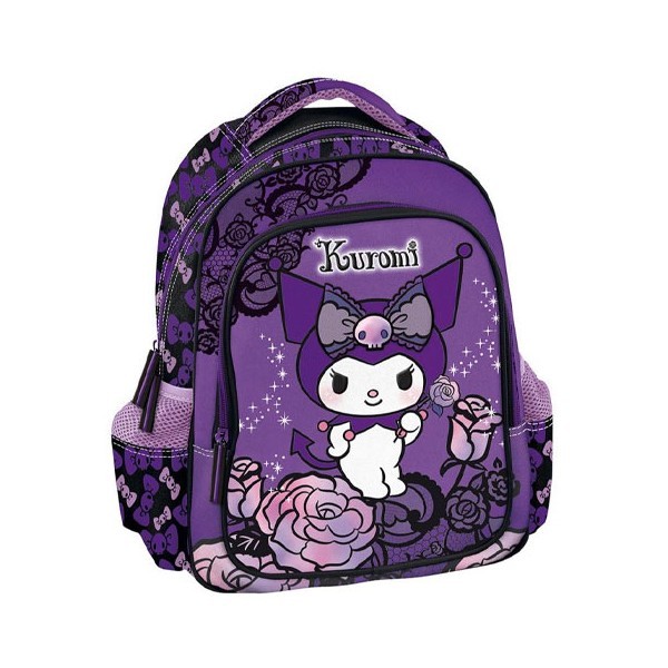 Purple Laces Παιδικό Σχολικό Σακίδιο Νηπαιγωγείου Kuromi 24x11x30cm