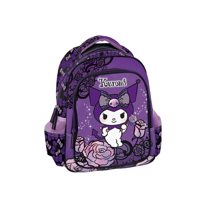 Purple Laces Παιδικό Σχολικό Σακίδιο Νηπαιγωγείου Kuromi 24x11x30cm