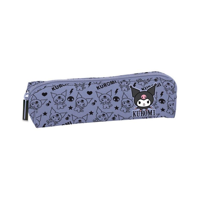Kuromi Lila Pattern Μικρή Κασετίνα Λιλά 20x6x5cm