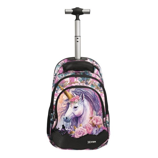 Unicorn Τρόλεϋ Σακίδιο Μονόκερος Xscape 30X14X44 cm