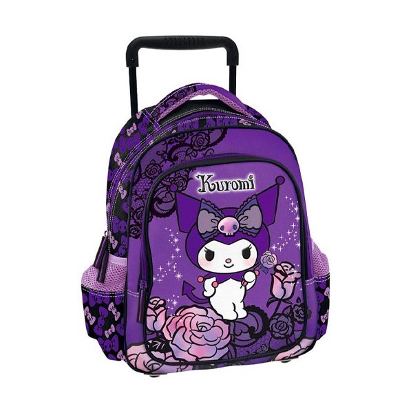 Kuromi Purple Laces Σχολικό Τρόλεϋ Νηπιαγωγείου 30x24x11cm