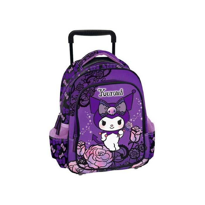Kuromi Purple Laces Σχολικό Τρόλεϋ Νηπιαγωγείου 30x24x11cm