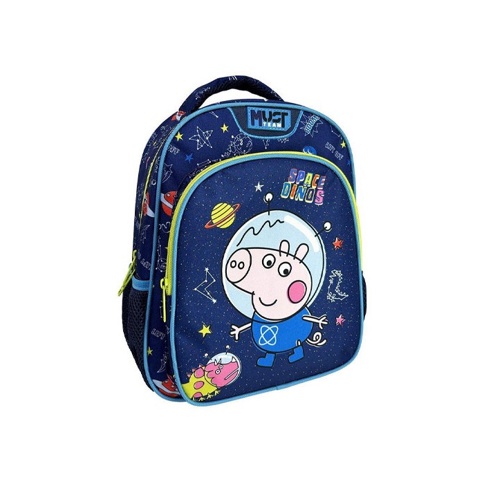 Peppa Σχολική Τσάντα Νηπίου Space Dinos 27x10x31cm Must Team 
