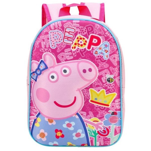 Peppa Τσάντα Πλάτης Νηπίου 28x22x9,5cm