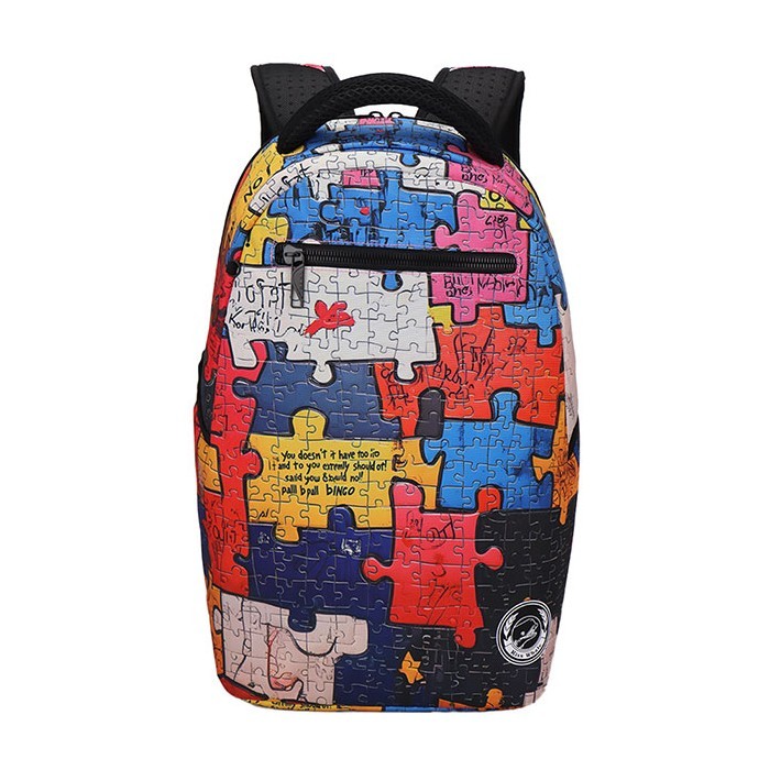 Colorazy Puzzle Σακίδιο Πλάτης PU Με Σχέδιο 44x29x17.50cm