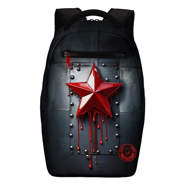 Red Star Σακίδιο Πλάτης PU Με Σχέδιο 44x29x17.50cm