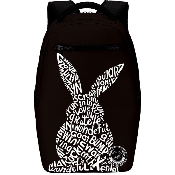 Friendly Rabbit Σακίδιο Πλάτης PU Με Σχέδιο 44x29x17.50cm