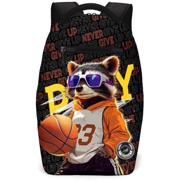 Young Basketball Player Σακίδιο Πλάτης PU Με Σχέδιο 44x29x17.50cm